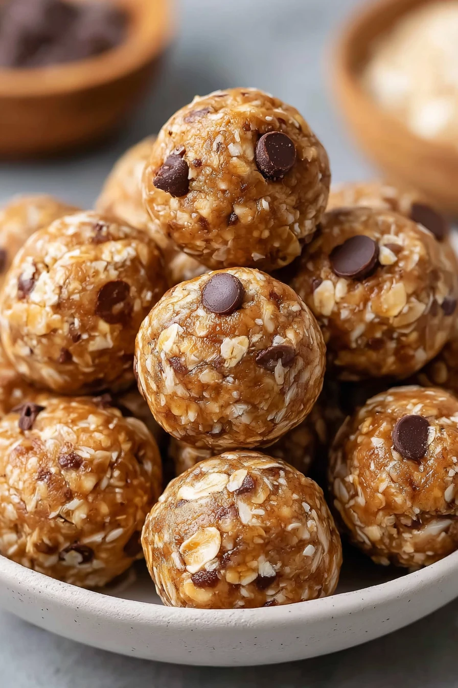 peanut butter, energy balls, easy recipe, nutritious, delicious, no-bake