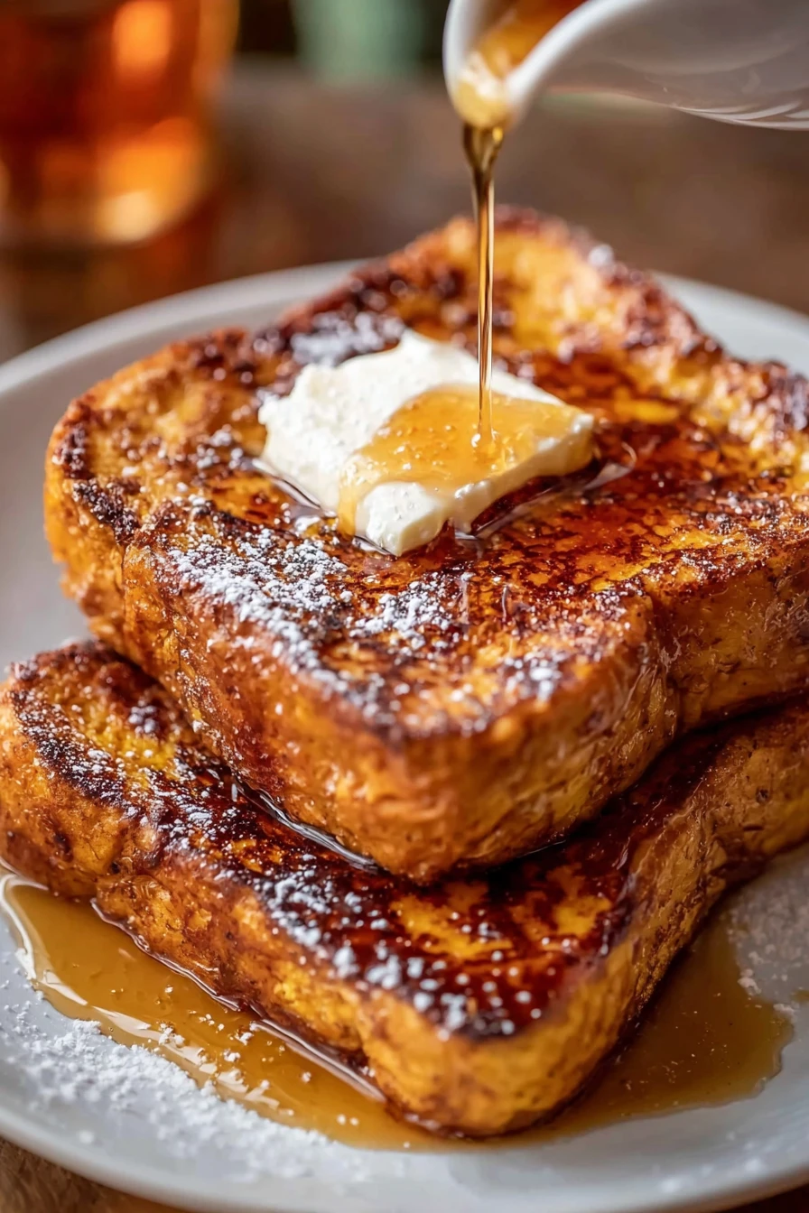 Fall Pumpkin French Toast Breakfast Recipe recipe step-by-step guide