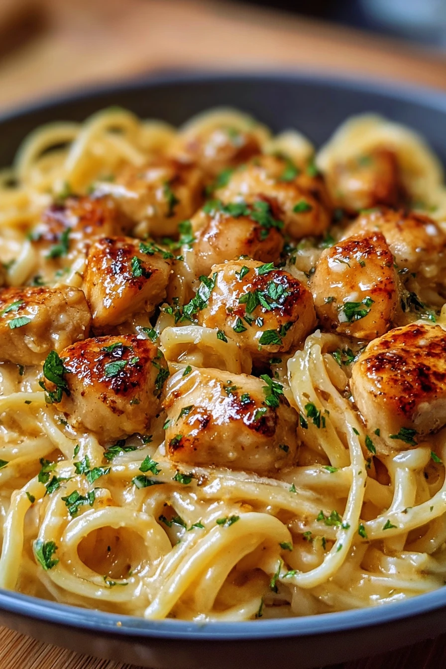 Garlic Butter Chicken Pasta, savory, creamy, flavorful, Italian, comfort food