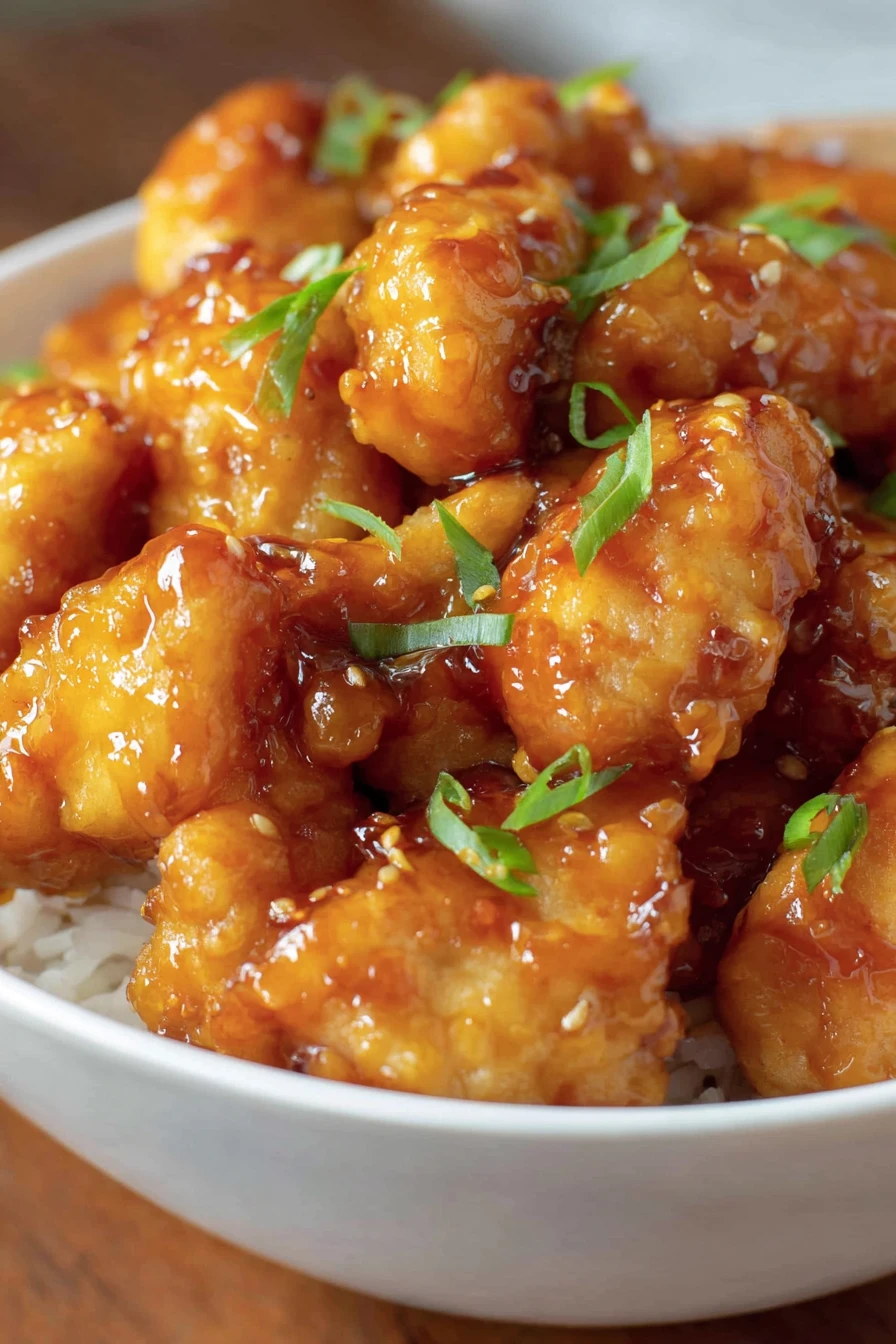 homemade orange chicken, crispy, tangy, flavorful, Asian-inspired cuisine, citrusy flavor