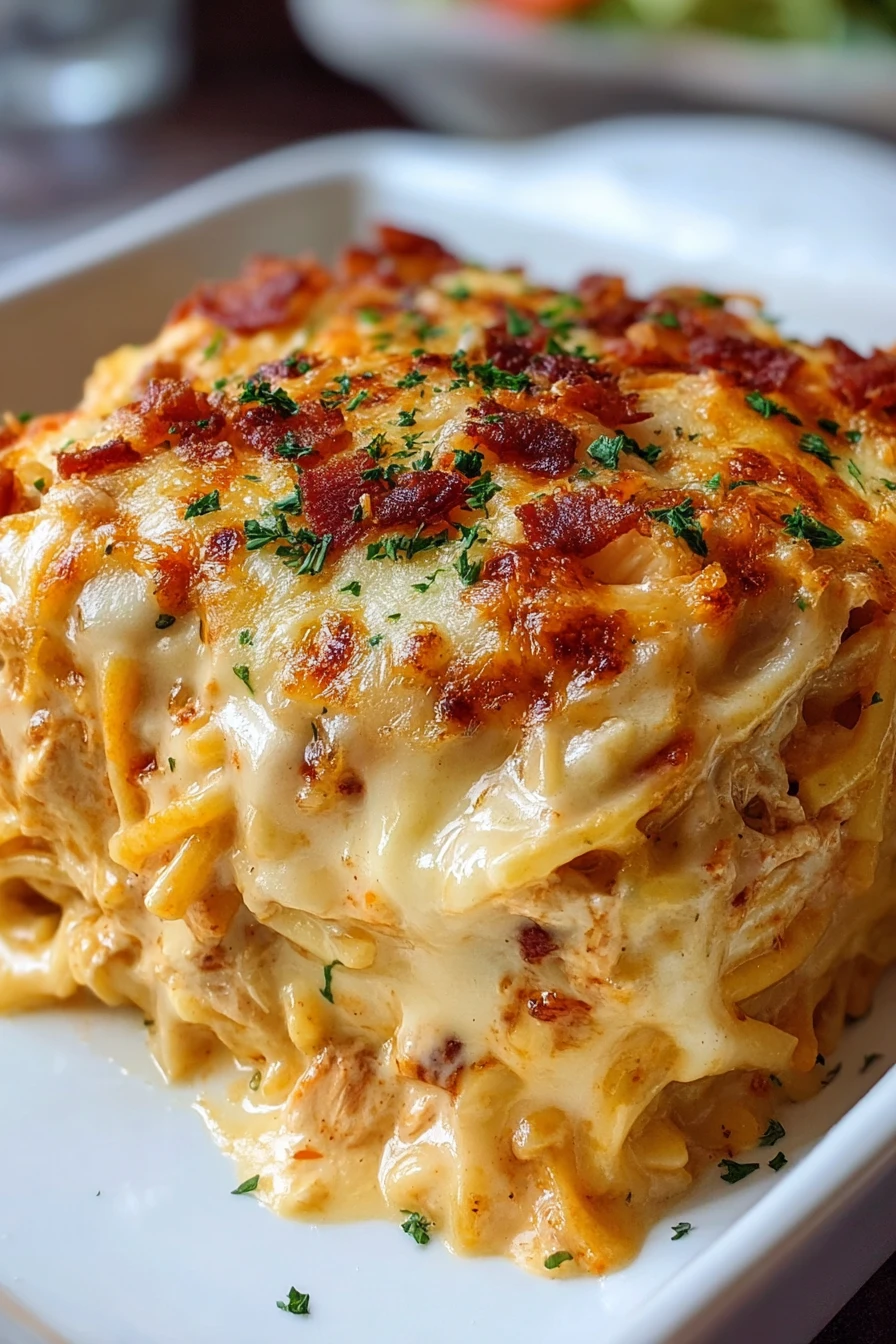 Irresistible, spicy, Southern, chicken, spaghetti, casserole, savory, flavorful