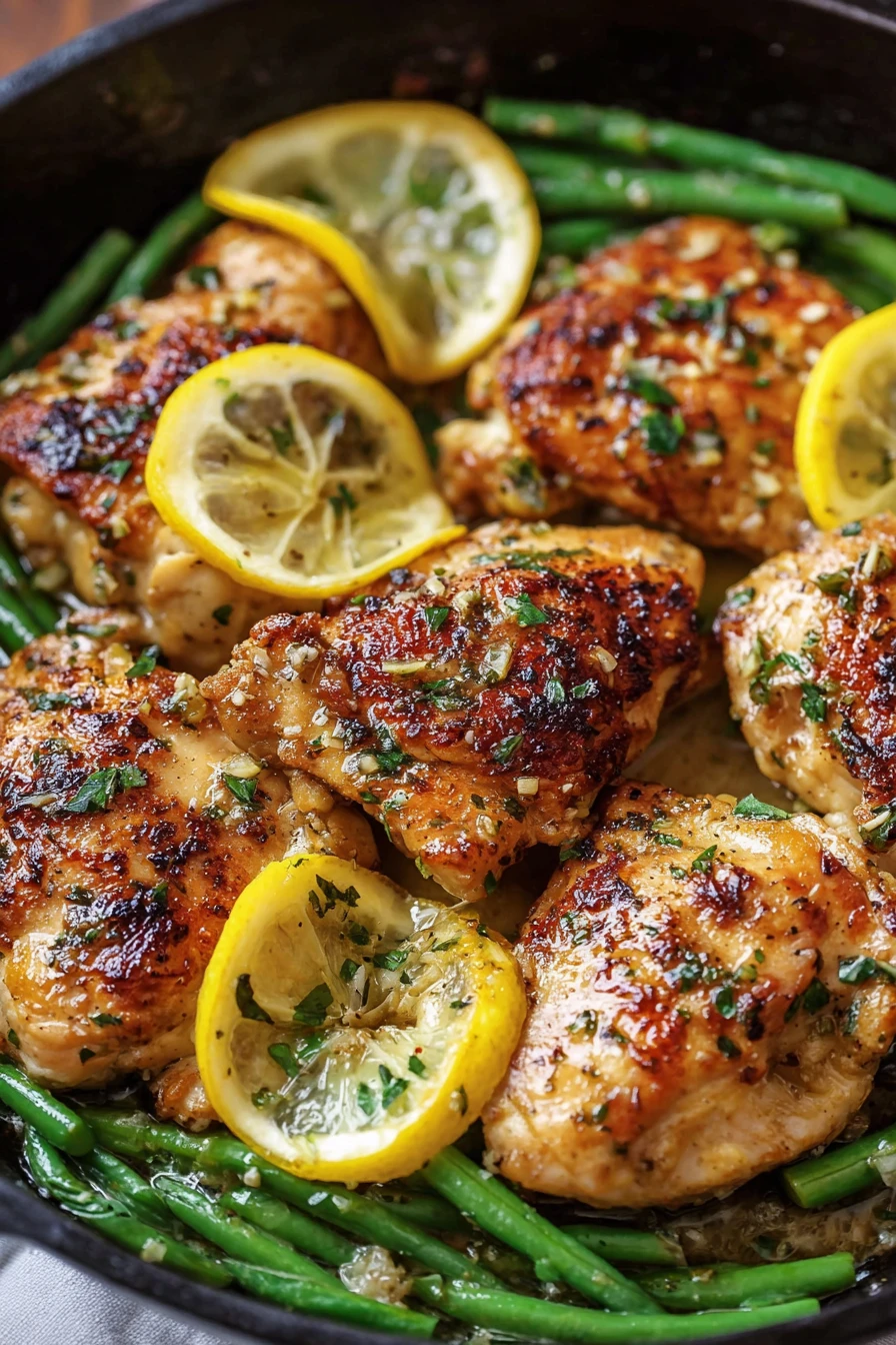 Lemon Garlic Butter Chicken Skillet Bliss