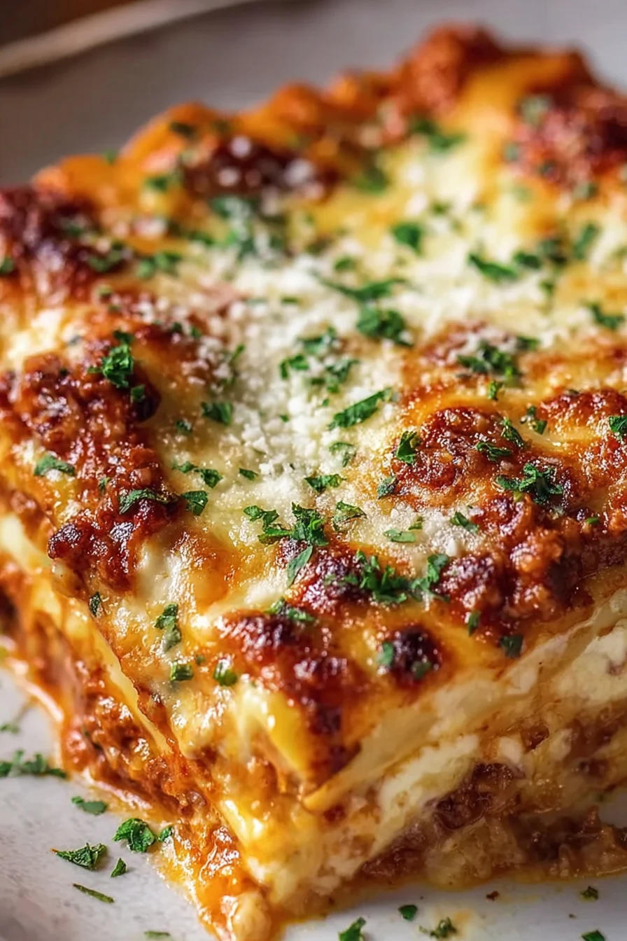 Million Dollar Lasagna, amazing dinner recipe, mouthwatering, cheesy, layers