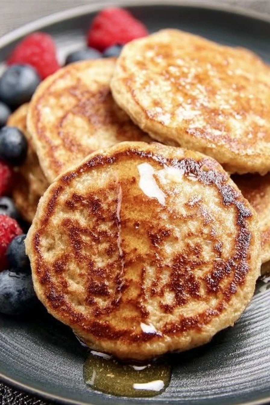 oat flour pancakes, fluffy, nutritious, delicious, breakfast, homemade, stack