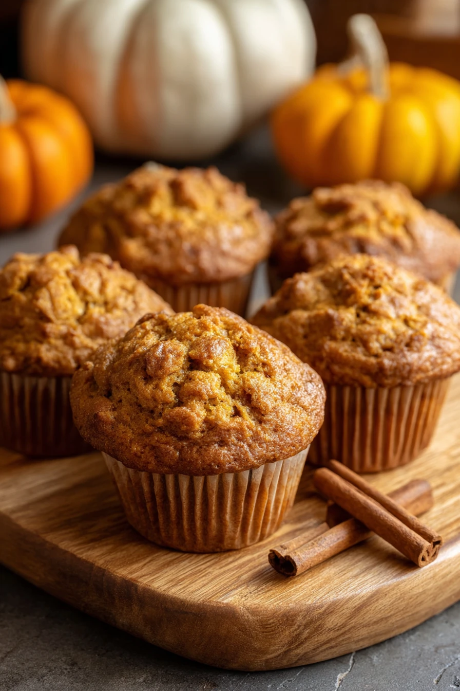 pumpkin, banana muffins, delicious fall recipe, moist, flavorful, seasonal, breakfast treat