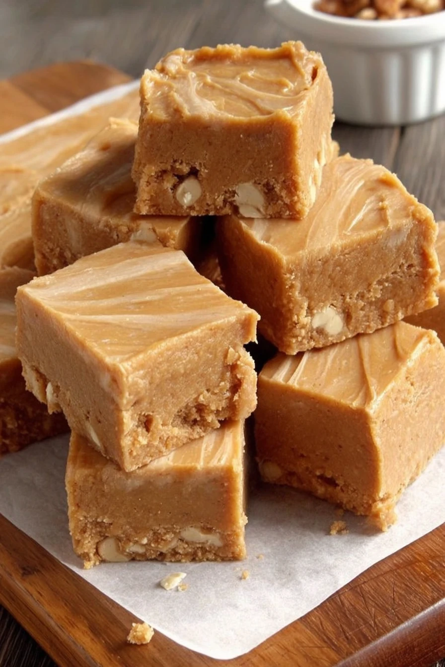 pumpkin pie fudge, creamy, decadent, fall flavors, sweet and spicy