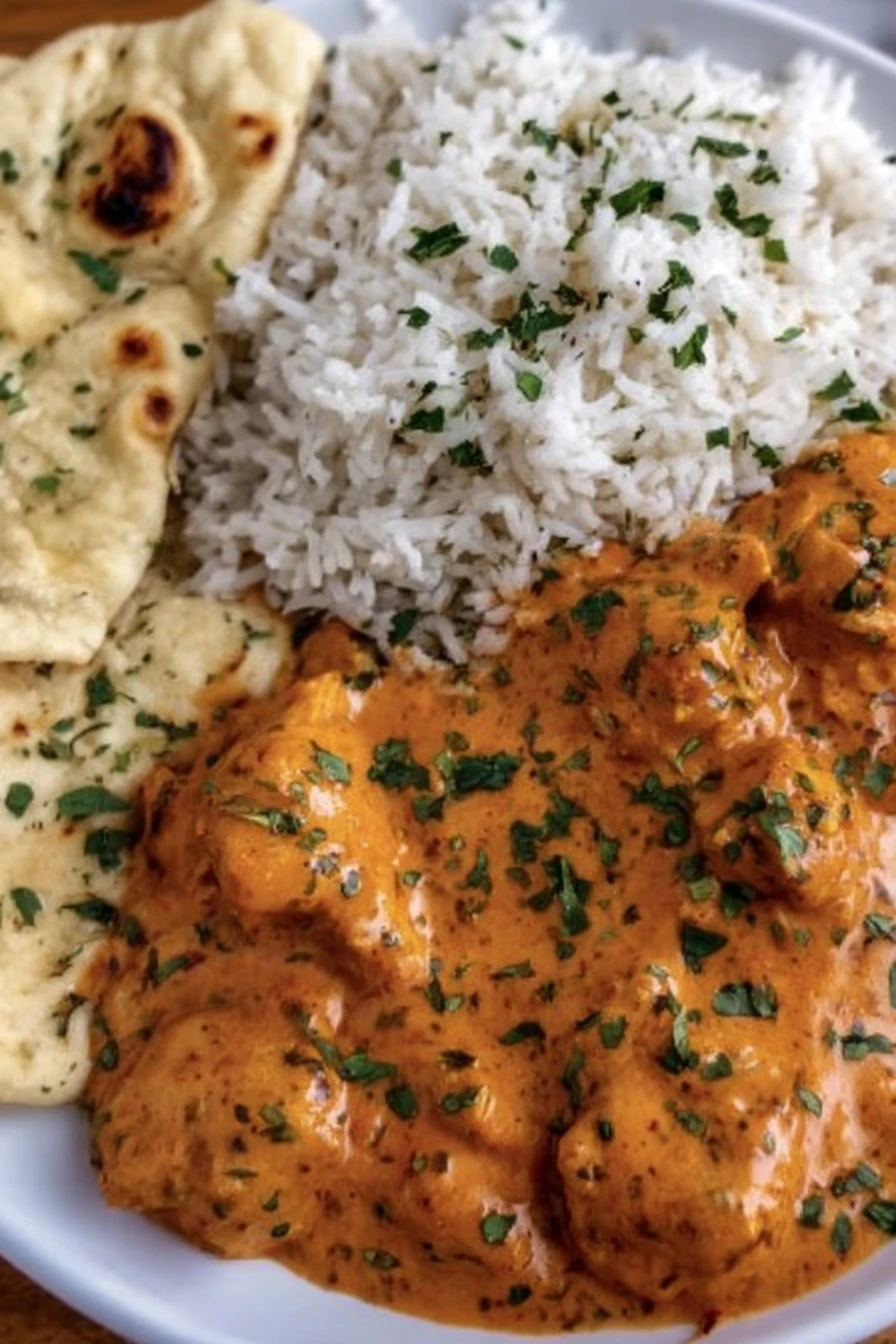 butter chicken, quick, easy, homemade, flavorful, aromatic, creamy sauce, Indian cuisine