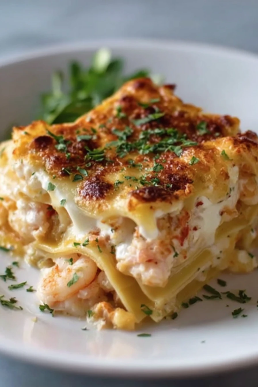 Seafood Lasagna recipe step-by-step guide