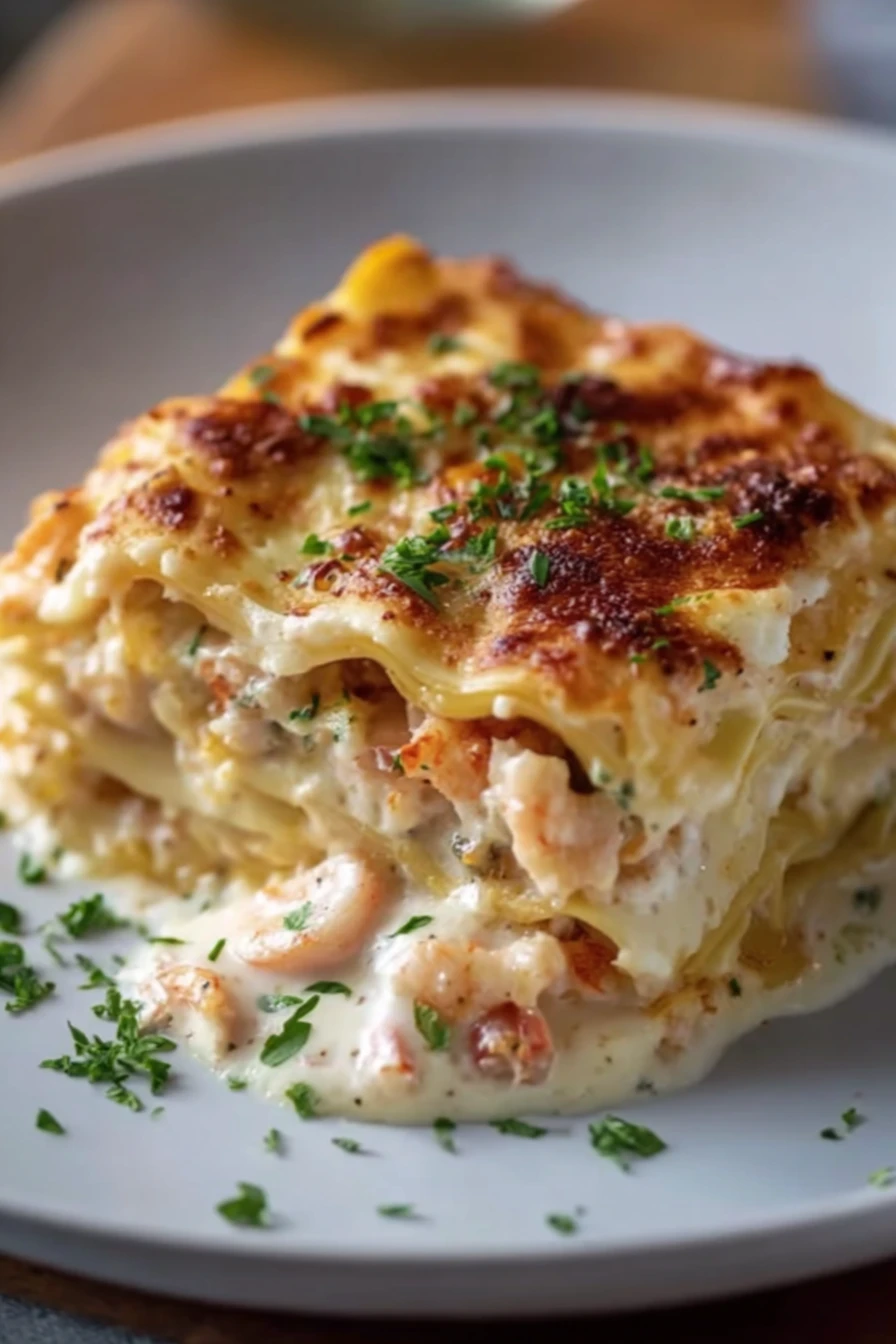 Seafood Lasagna recipe step-by-step guide