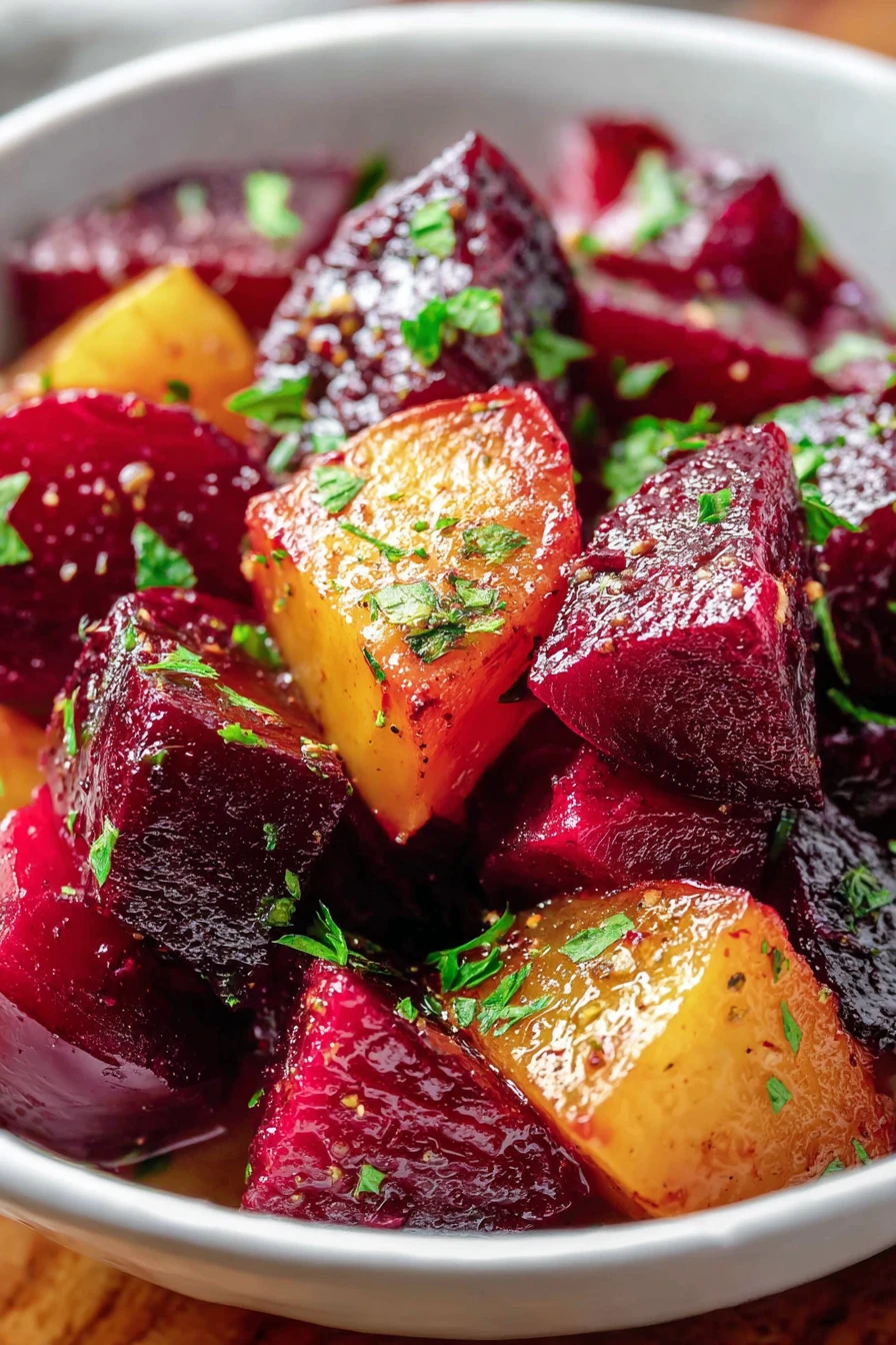 Simple Roasted Beets Simple Roasted Beets recipe step-by-step guide