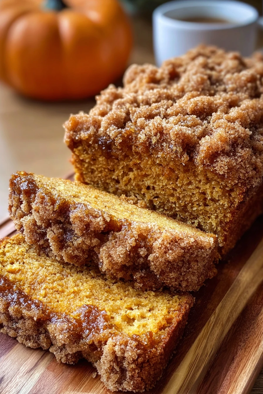 Streusel-Topped Pumpkin Loaf recipe step-by-step guide
