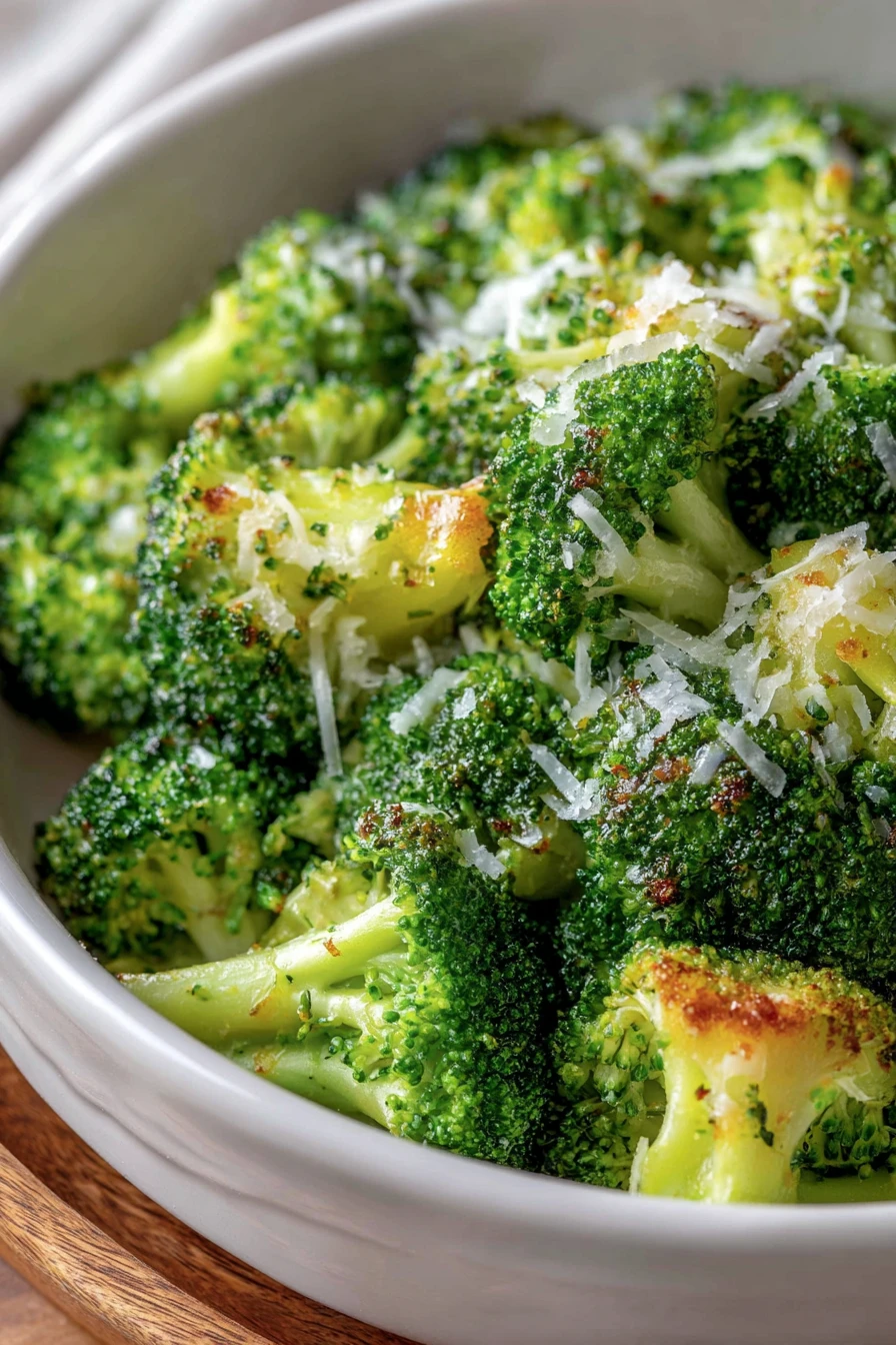 Copycat Longhorn Steakhouse Broccoli Recipe, savory, flavorful, tender, broccoli florets, cheesy, delicious