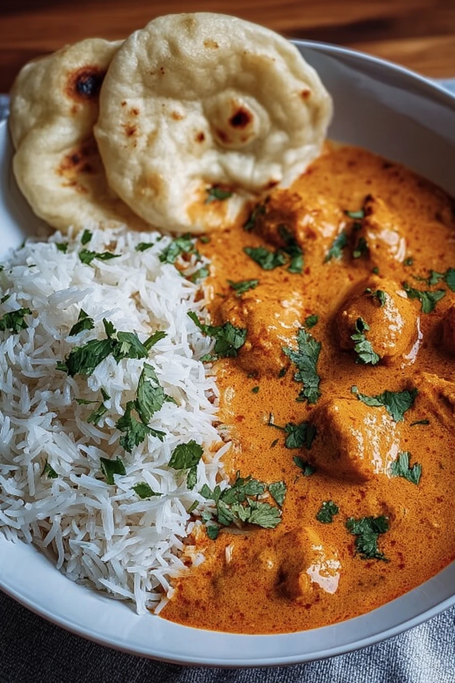 butter chicken, easy recipe, flavorful spices, creamy sauce, delicious Indian cuisine