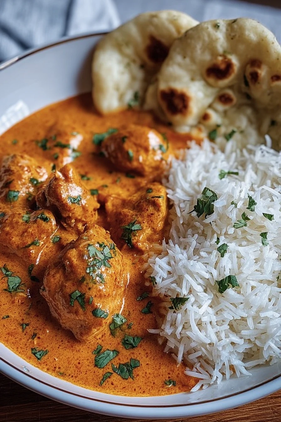 butter chicken, easy recipe, flavorful spices, creamy sauce, delicious Indian cuisine