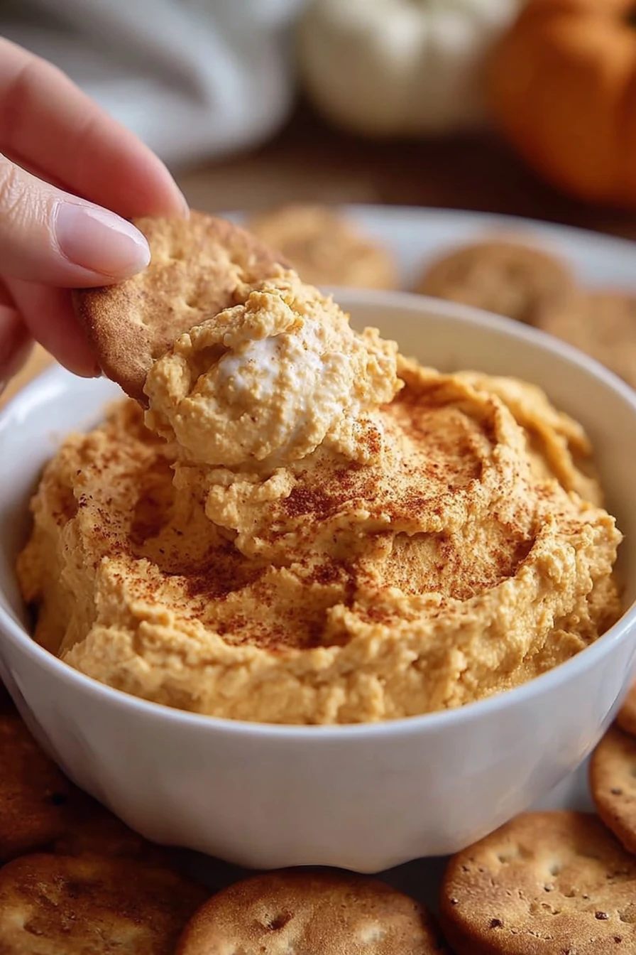 Vegan Pumpkin Fluff Dip recipe step-by-step guide