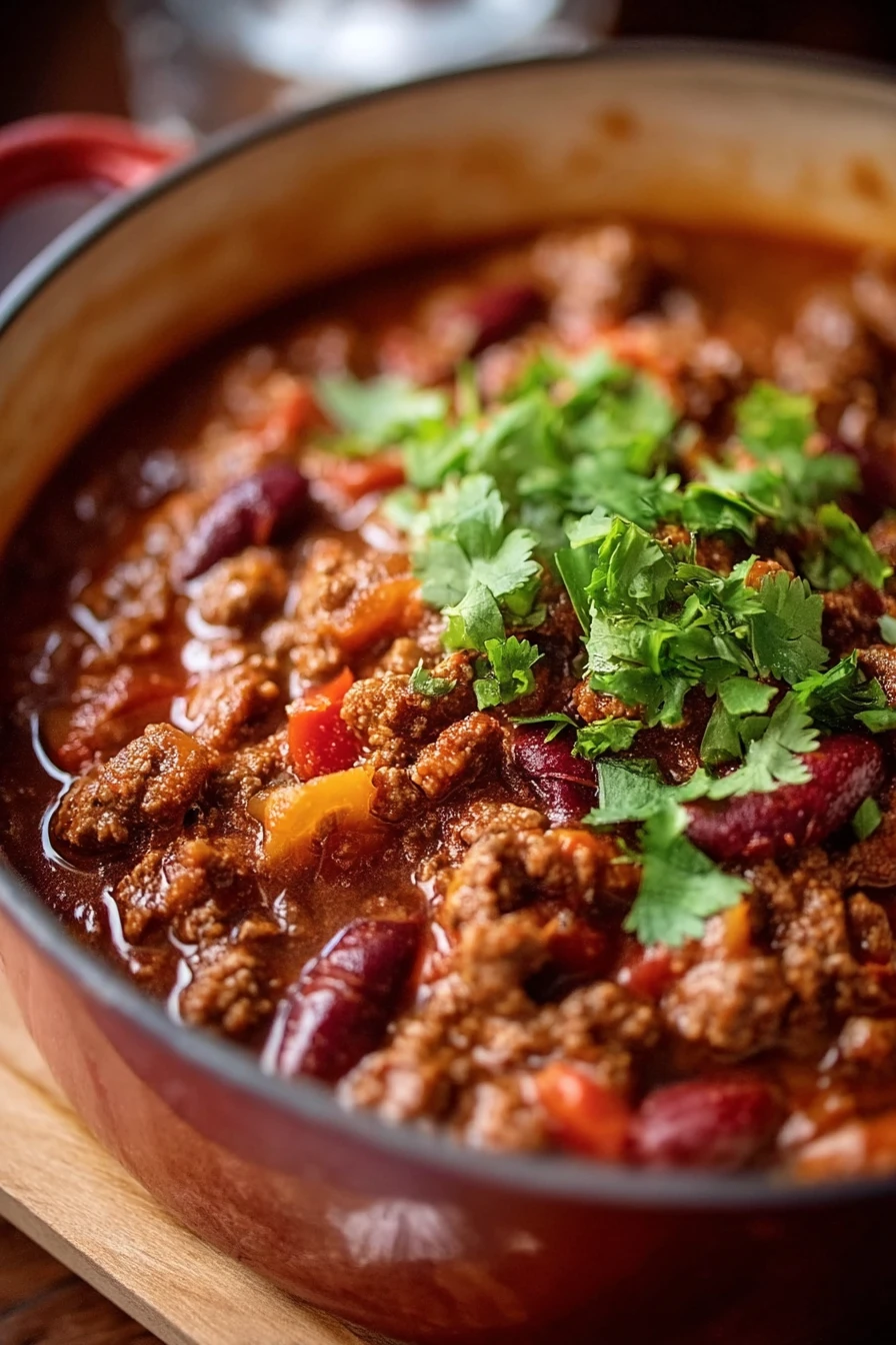 venison chili recipe, hearty, savory, spicy, delicious, homemade
