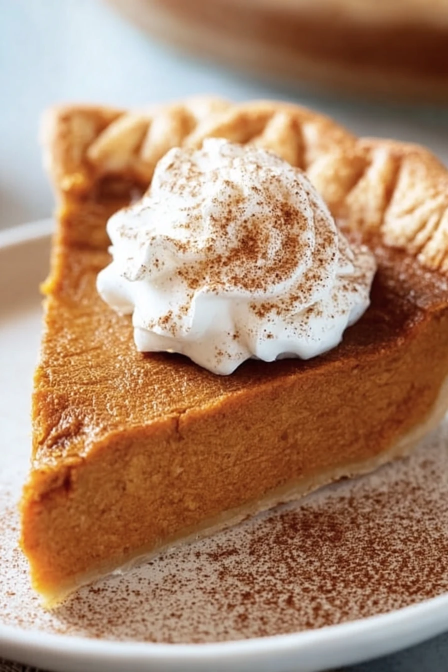 vegan pumpkin pie, coconut milk, creamy, spicy, decadent, fall dessert