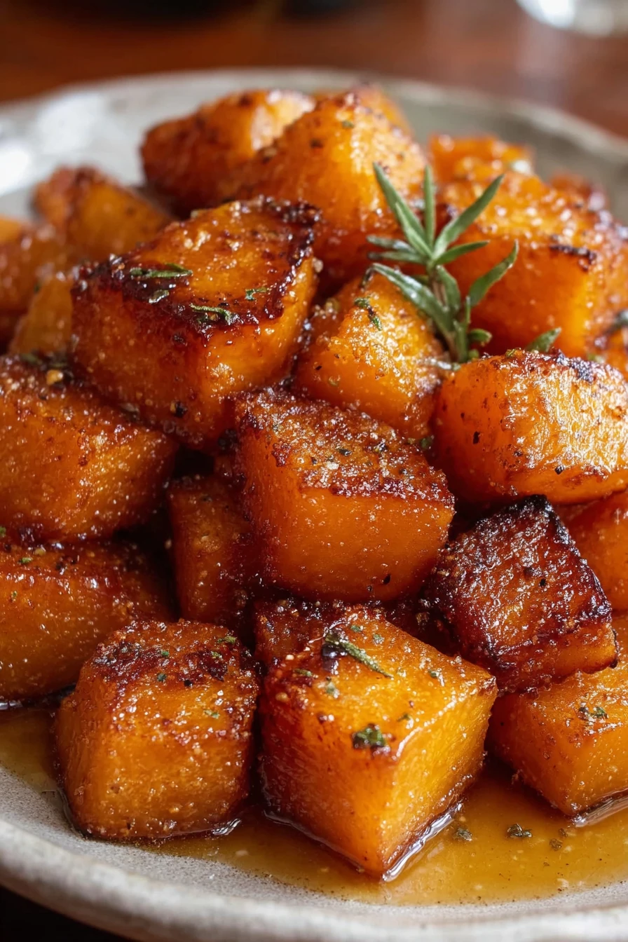 Brown Sugar Roasted Butternut Squash recipe step-by-step guide