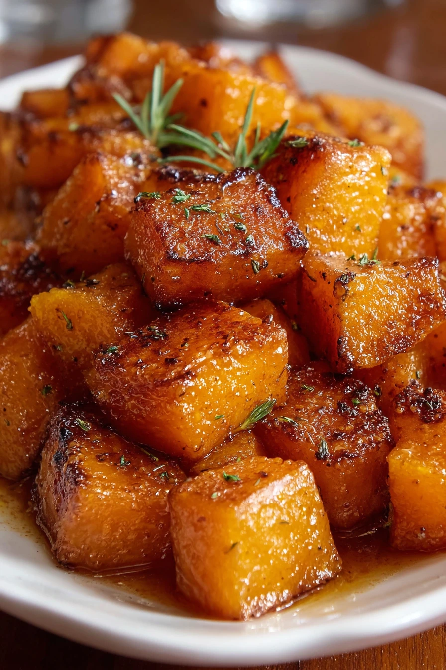 Brown Sugar Roasted Butternut Squash recipe step-by-step guide