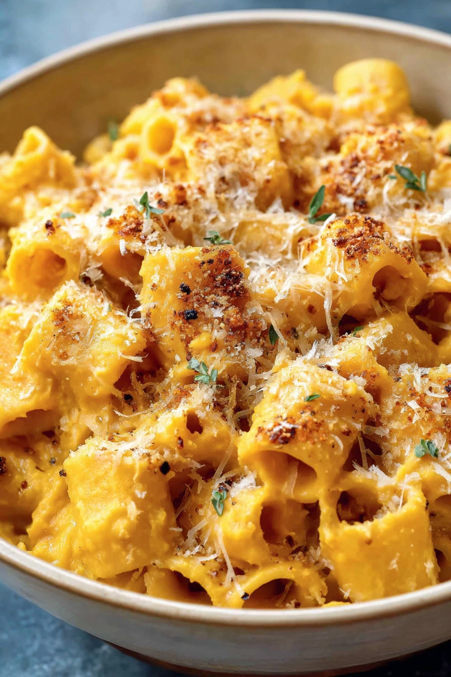 butternut squash, mac and cheese, creamy, savory, comforting, cheesy, autumnal flavor