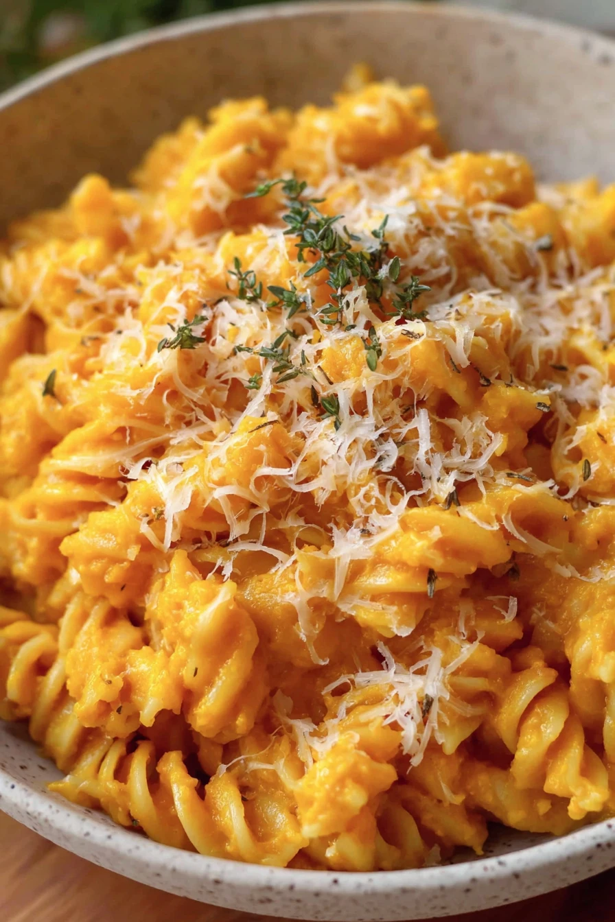 butternut squash pasta sauce, savory, creamy, aromatic, flavorful, comforting, homemade, delicious