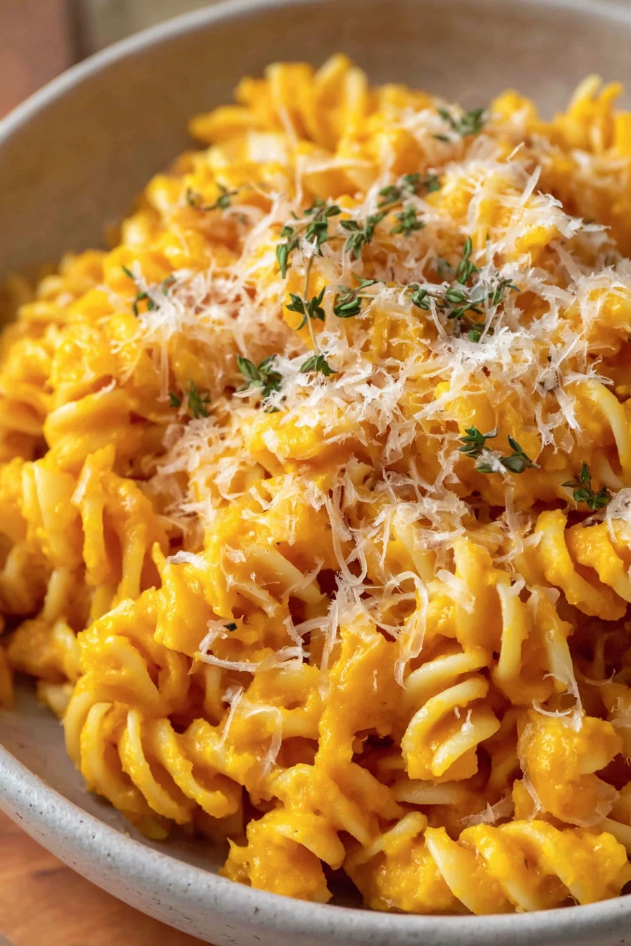 butternut squash pasta sauce, savory, creamy, aromatic, flavorful, comforting, homemade, delicious