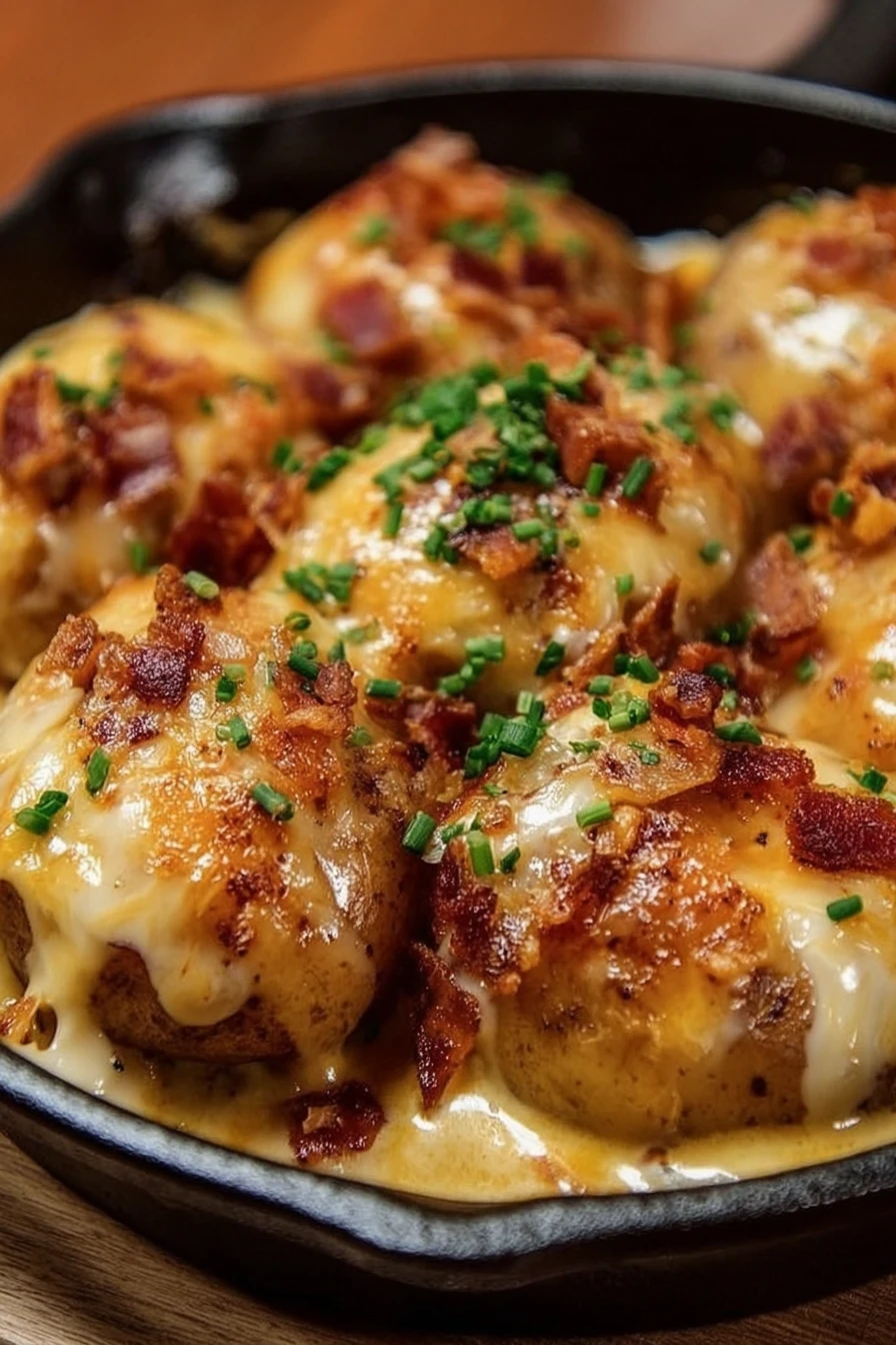 Cheesy Mississippi Mud Potatoes recipe step-by-step guide