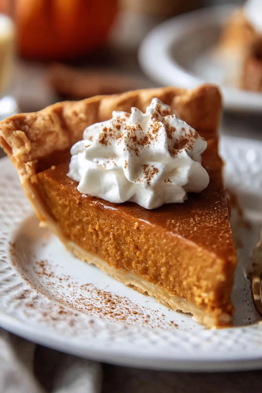 classic pumpkin pie, traditional dessert, autumn flavors, creamy filling, spiced crust