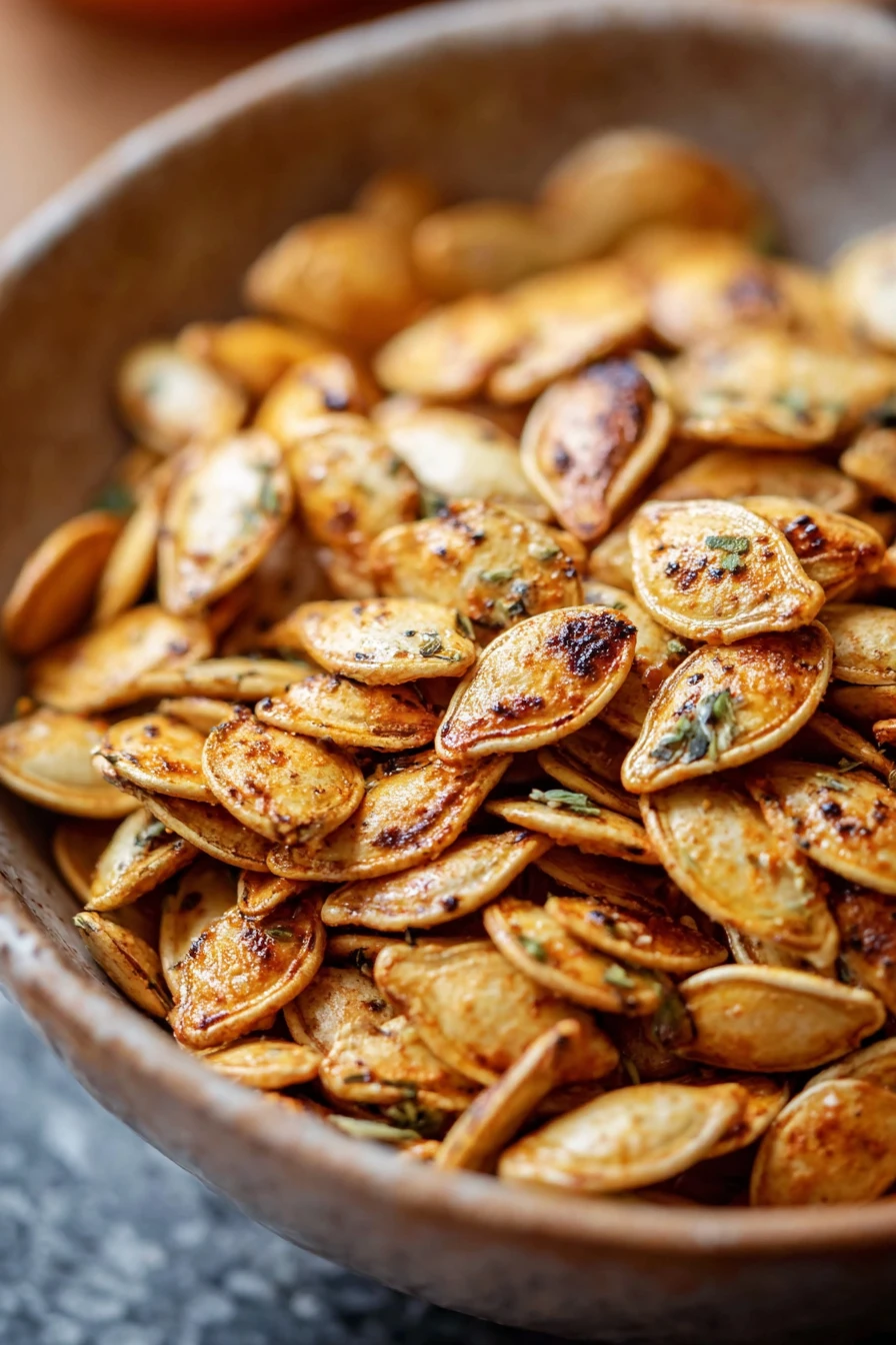roasted pumpkin seeds recipe, classic, salted, crunchy, flavorful snack