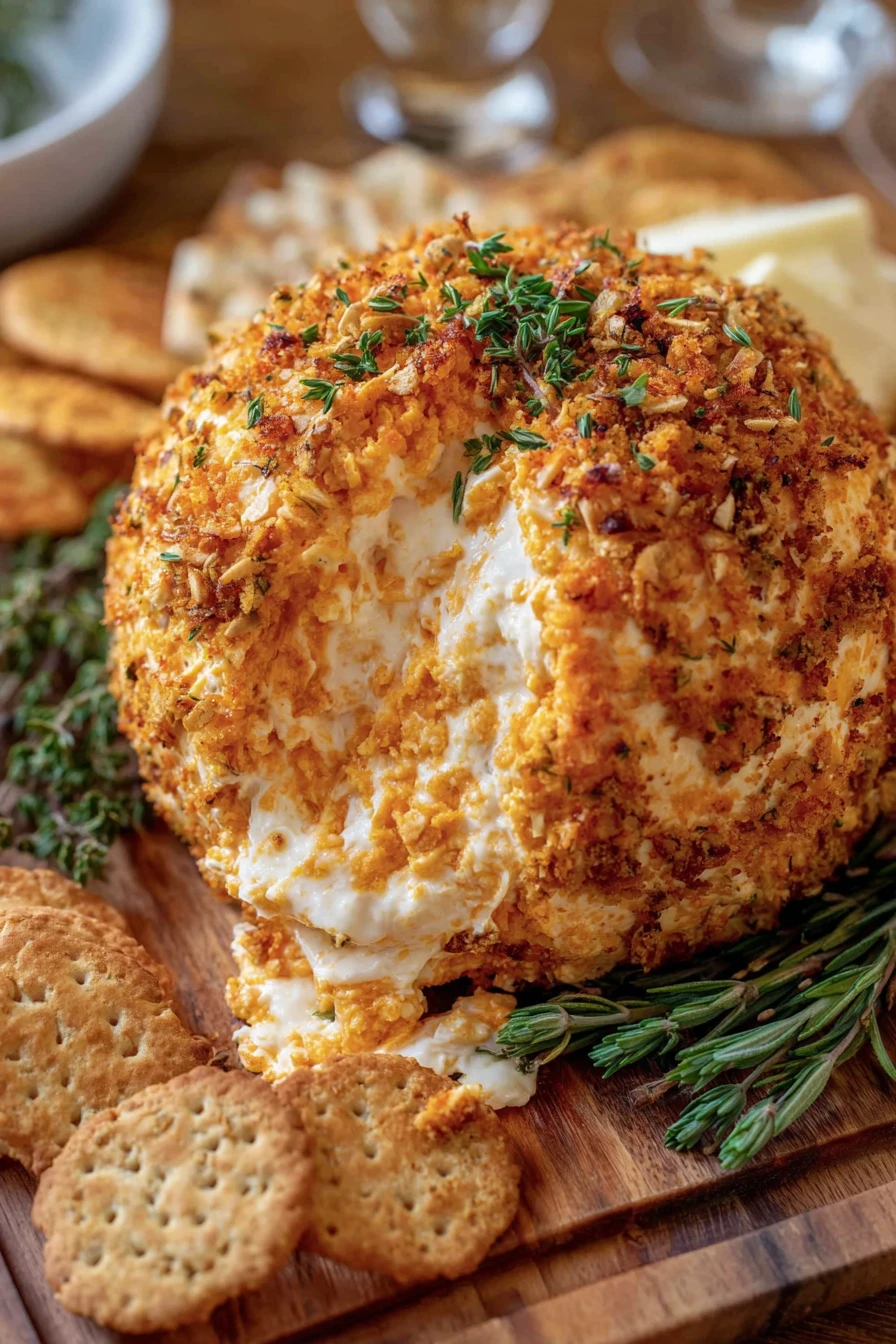 pumpkin cheese ball, delicious appetizer, savory, creamy, festive, holiday recipe