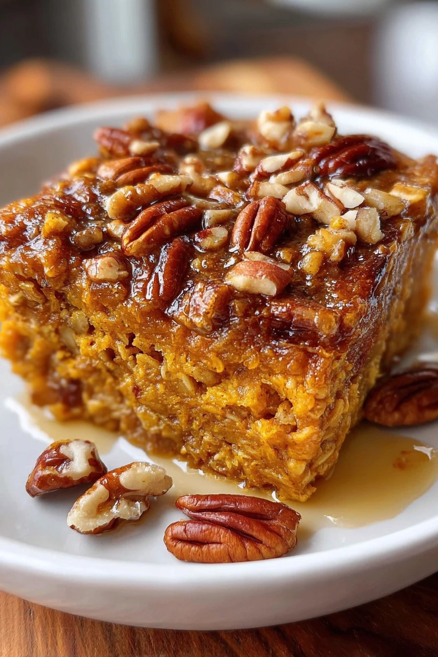 Delicious & Nourishing Pumpkin Oatmeal Bake recipe step-by-step guide