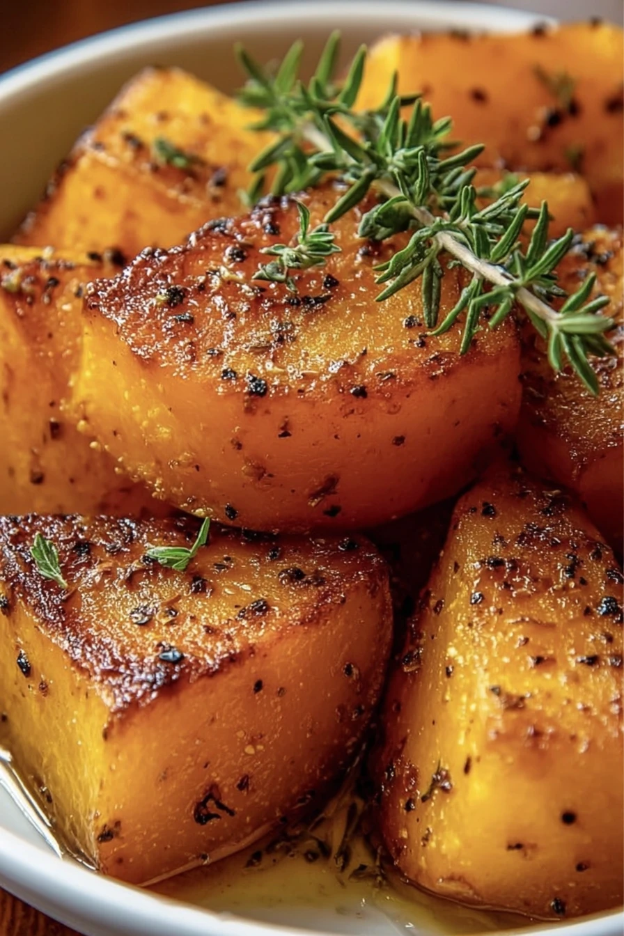 roasted butternut squash, delicious, easy recipe, perfectly cooked