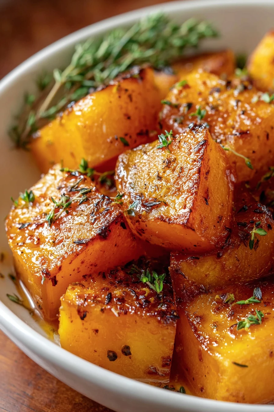 roasted butternut squash, easy recipe, delicious, perfectly cooked