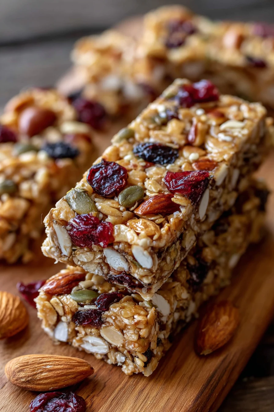 homemade granola bars, easy recipe, healthy snack, crunchy oats, chewy, sweet, satisfying