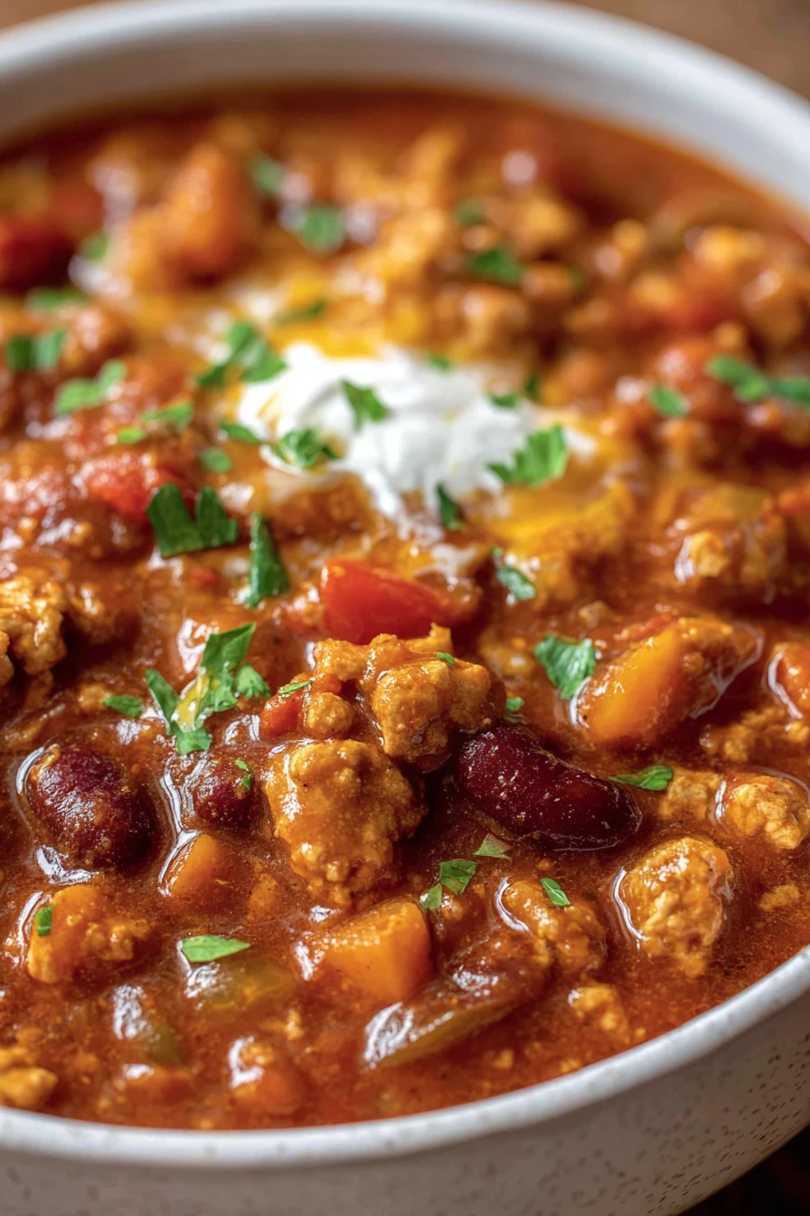 Easy Turkey Pumpkin Chili recipe step-by-step guide