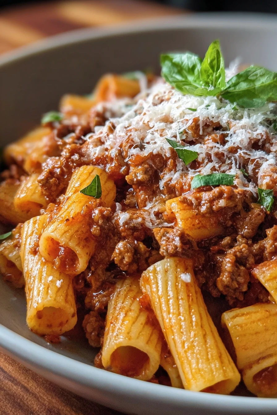 Pasta Bolognese Classic Italian recipe step-by-step guide