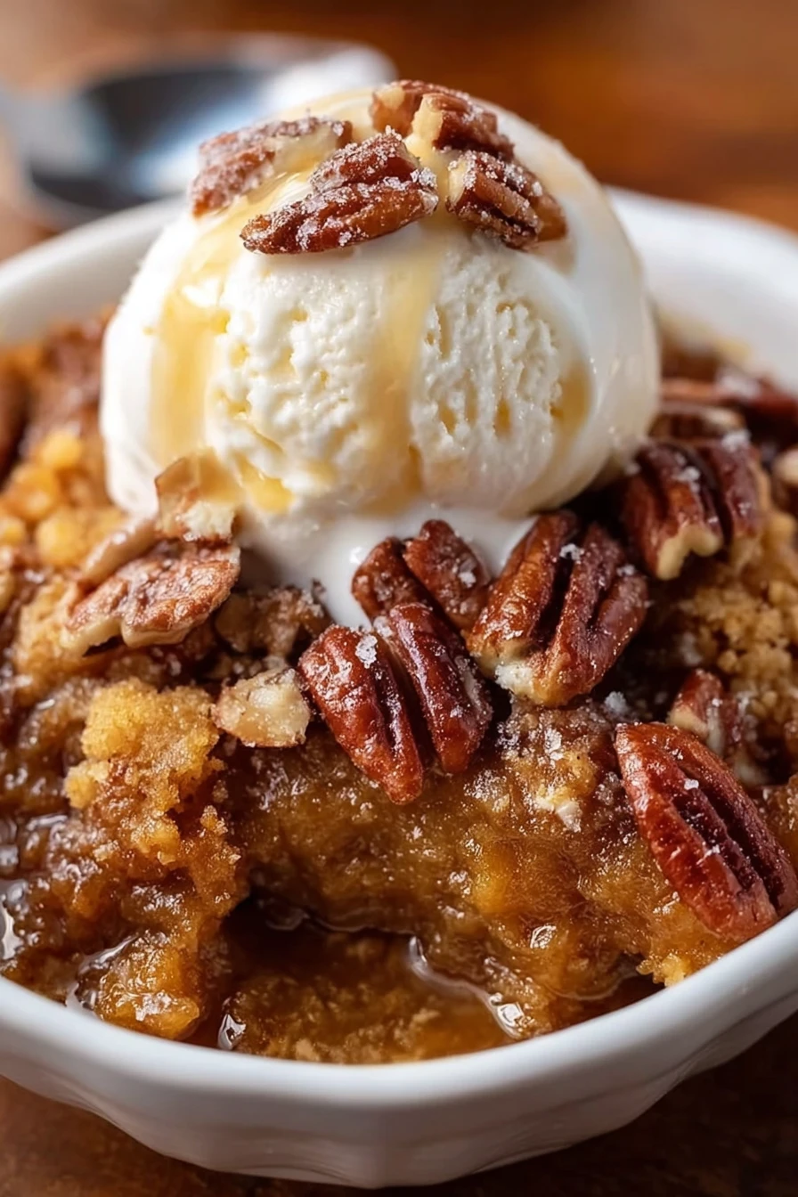 Pumpkin Pecan Cobbler recipe step-by-step guide