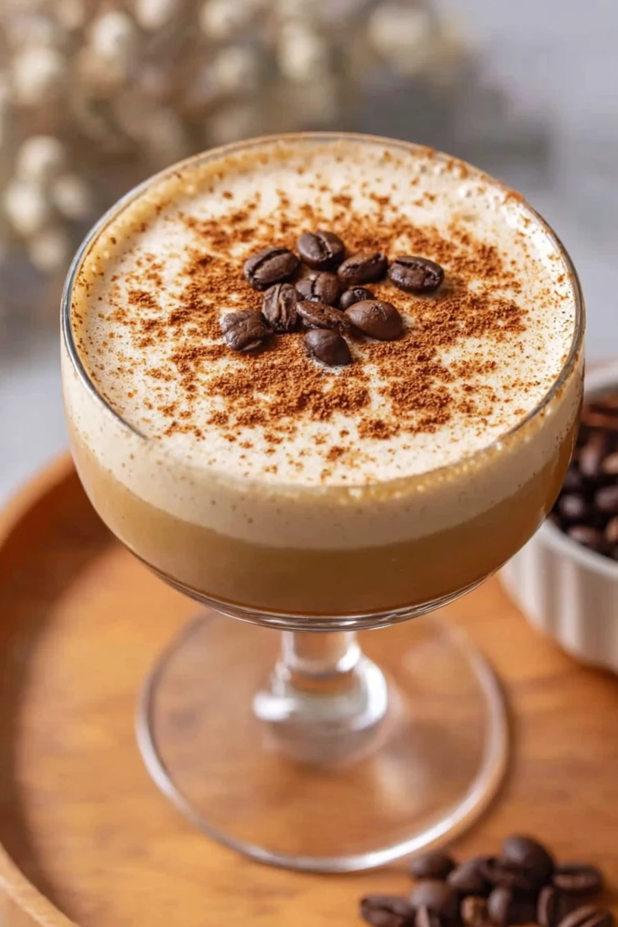 Pumpkin Spice Espresso Martini, fall flavors, aromatic, indulgent, festive twist