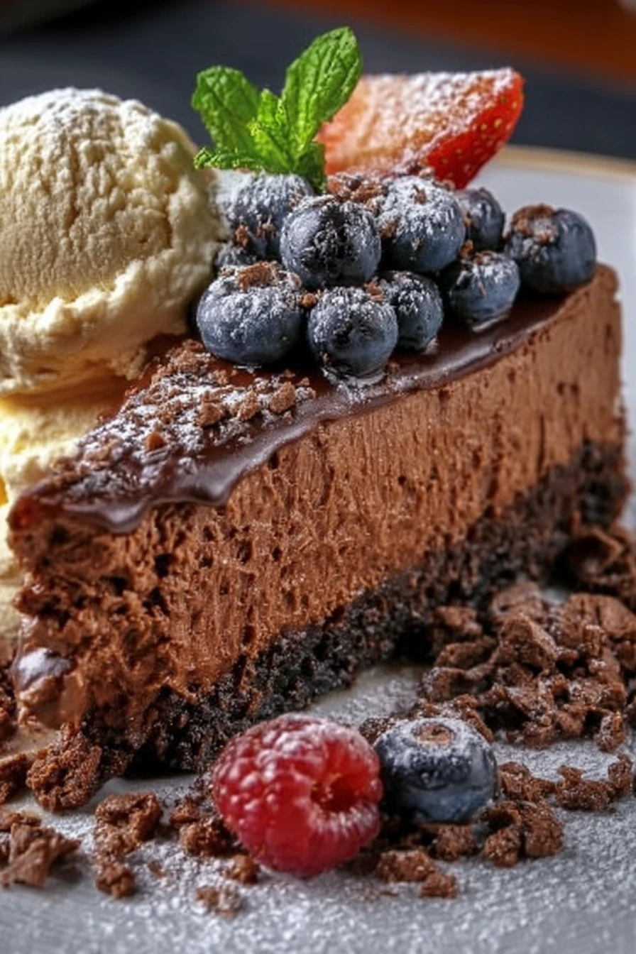 Rich Baked Chocolate Cheesecake recipe step-by-step guide