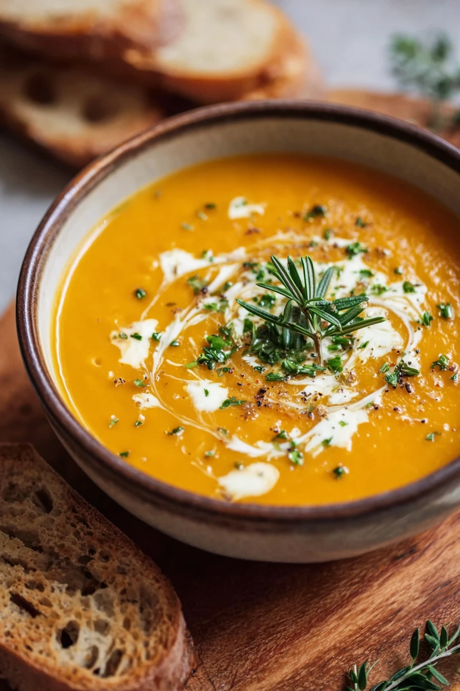 Roasted Pumpkin Soup recipe step-by-step guide