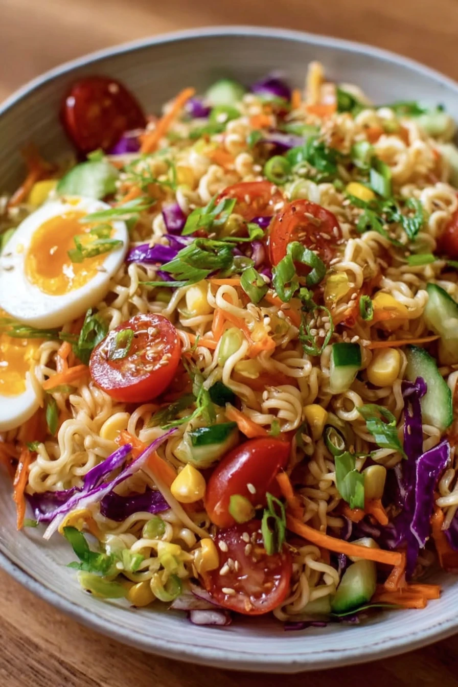 Summer Ramen Noodle Salad Summer Ramen Noodle Salad recipe step-by-step guide