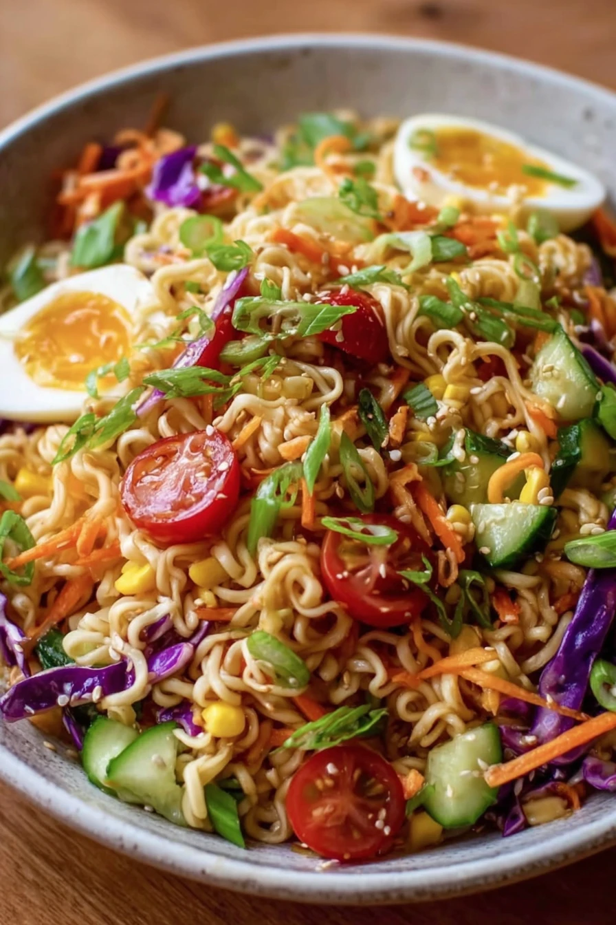 Summer Ramen Noodle Salad Summer Ramen Noodle Salad recipe step-by-step guide