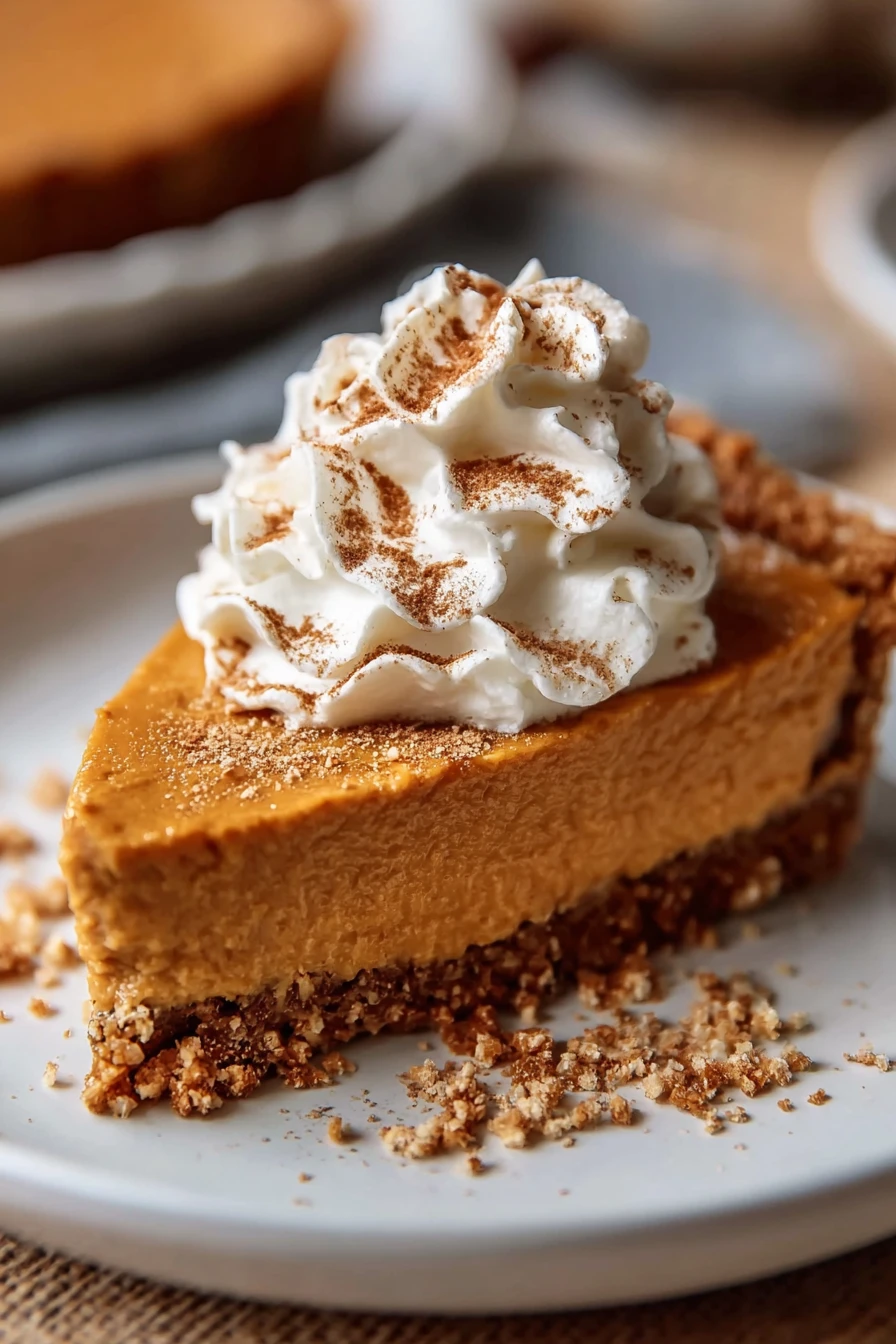 pumpkin pie, no bake dessert, creamy texture, autumn flavors, delicious spices