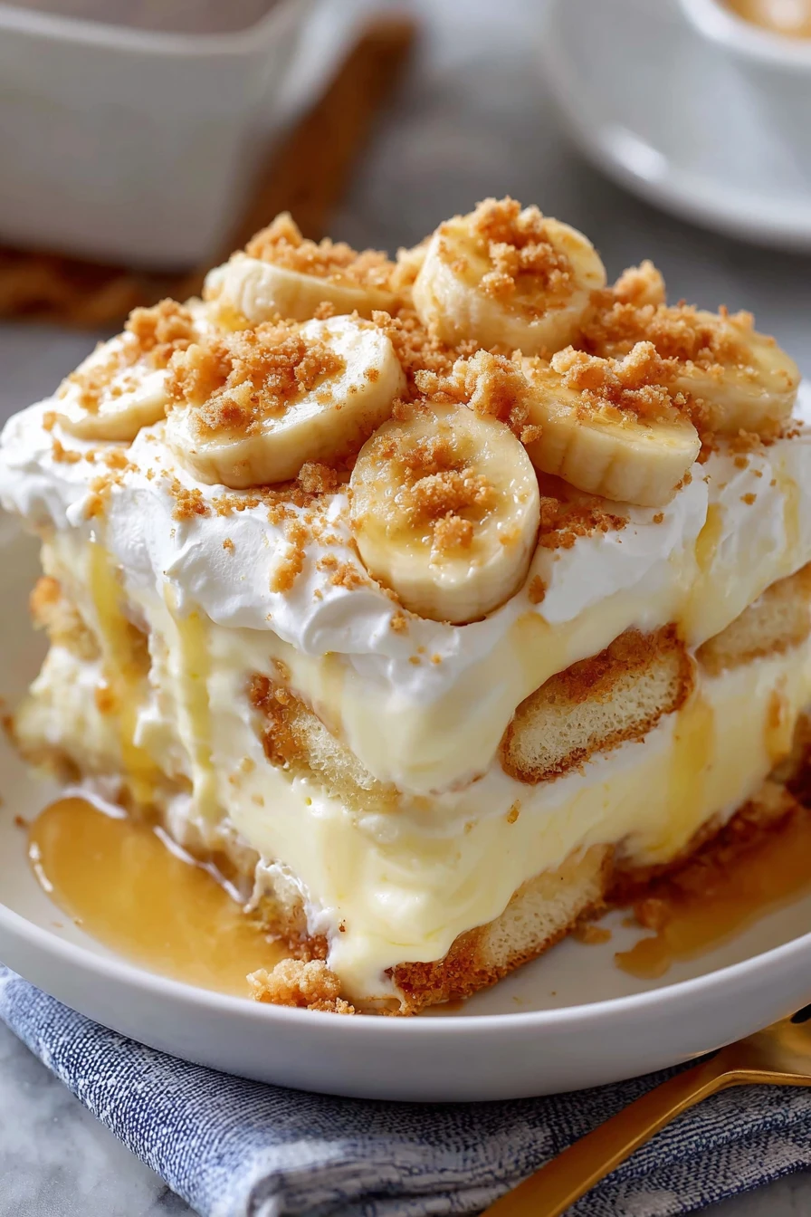 banana pudding, creamy, decadent dessert, sweet, flavorful, iconic Southern treat
