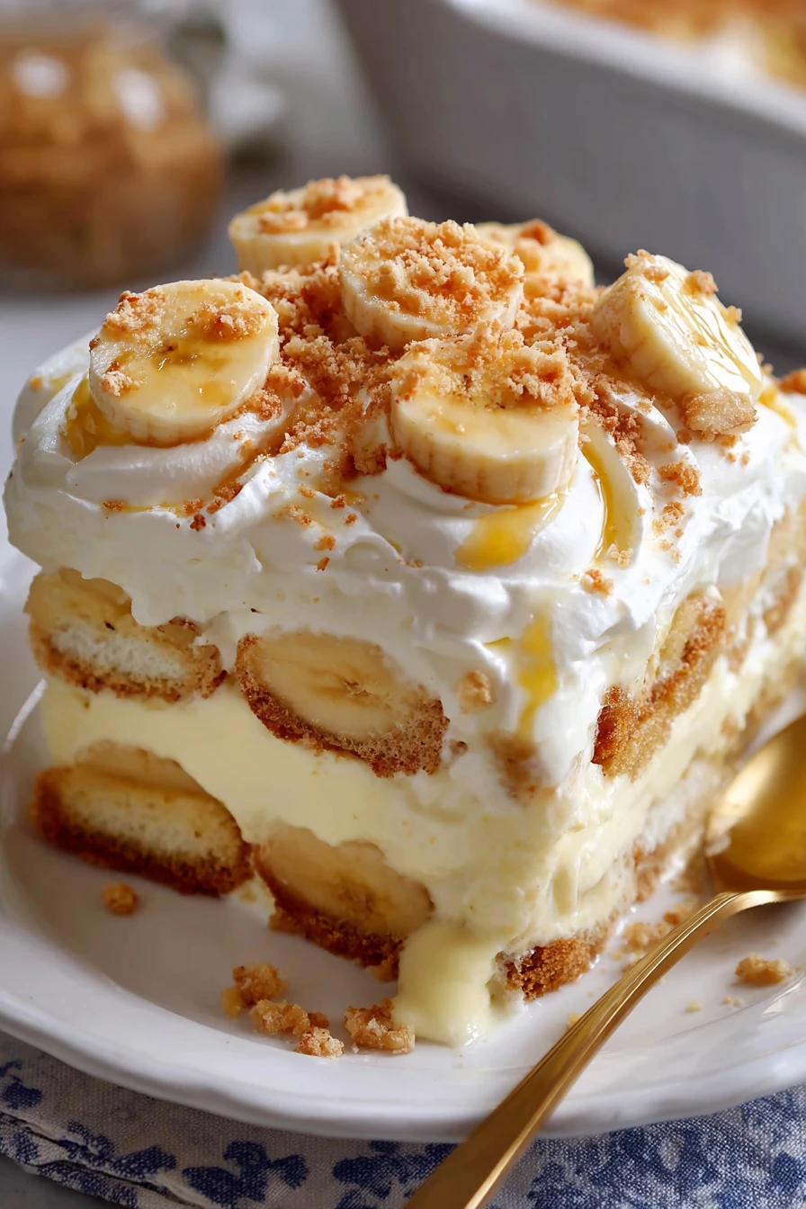 banana pudding, creamy, decadent dessert, sweet, flavorful, iconic Southern treat