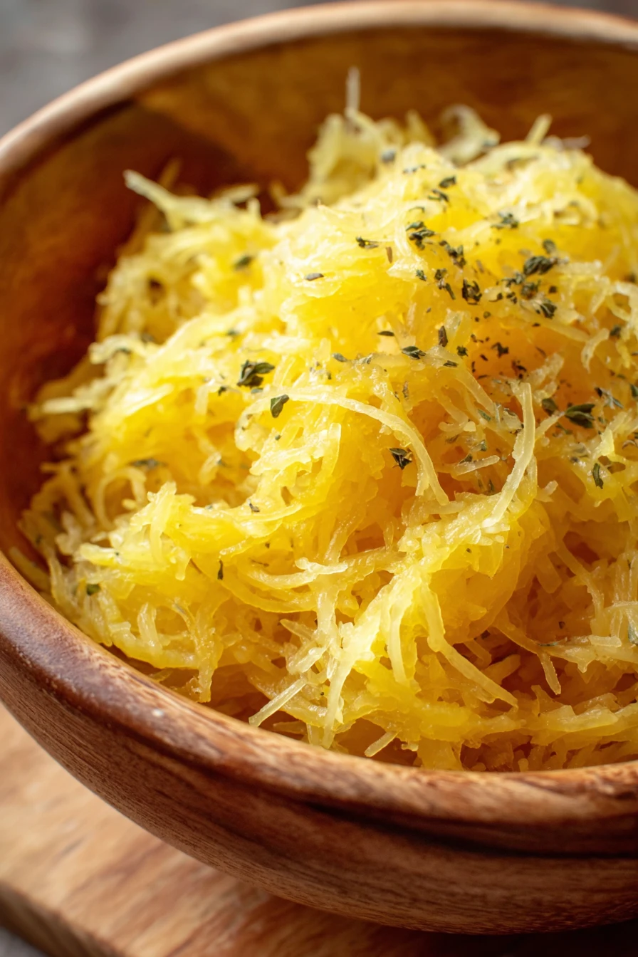 roasted spaghetti squash, whole, golden, savory, nutritious, delicious, plant-based, gluten-free