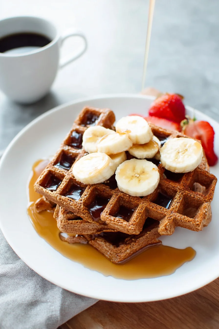 Banana Oat Waffles - Image 1