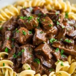 Beef Tips and Noodles Crock Pot - Image 2