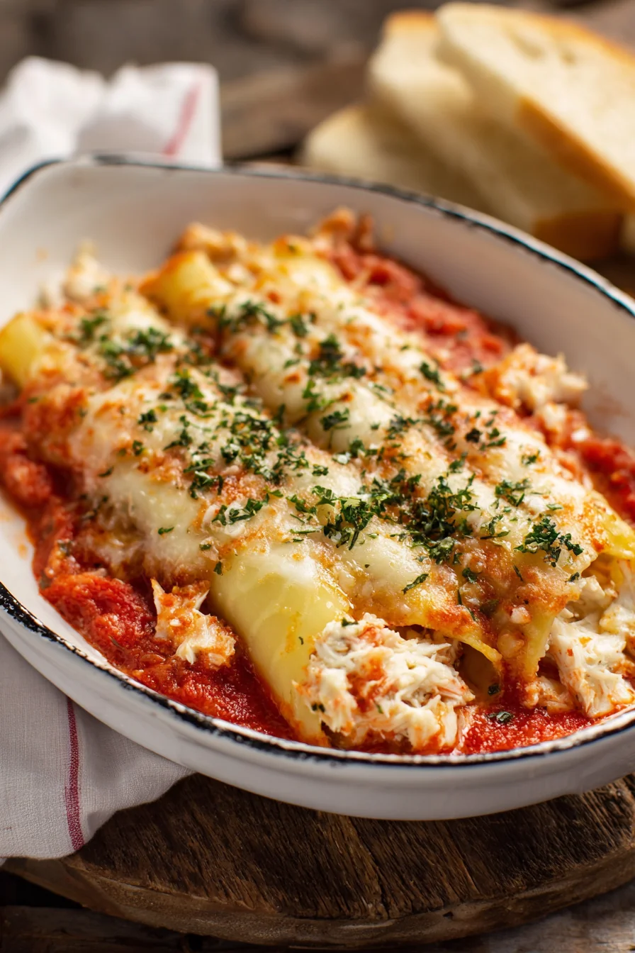 Crab Manicotti - Image 1