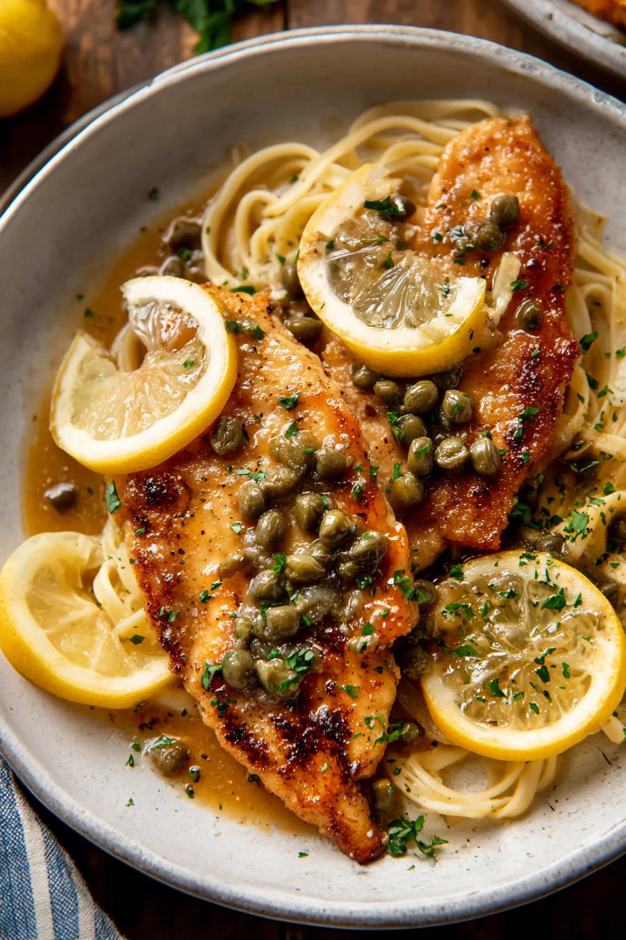 Lemon Chicken Piccata - Image 1